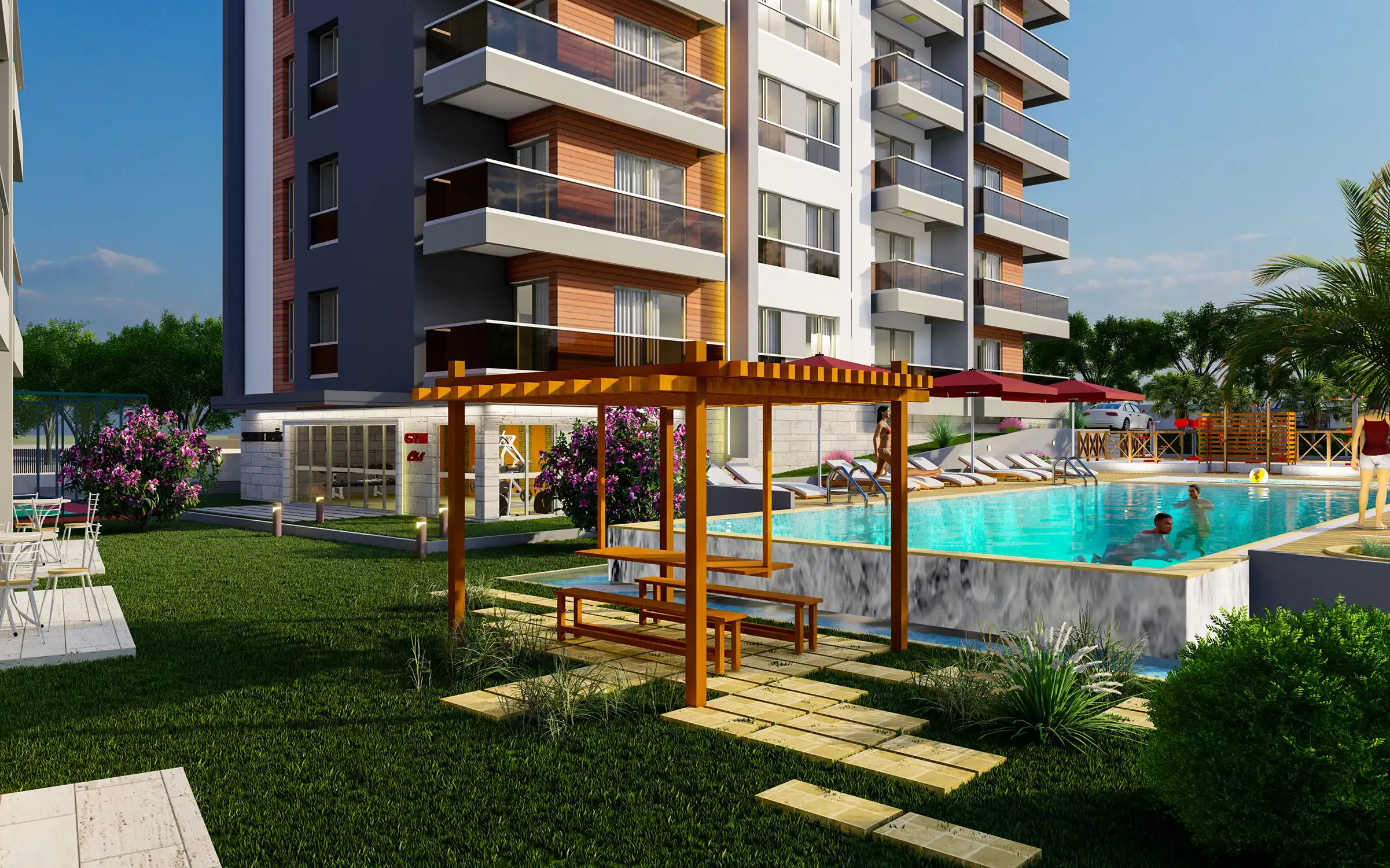 Изображение Готовые квартиры в комплексе с инфраструктурой, район Алтынташ